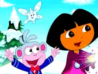 image Dora Find 5 Differences