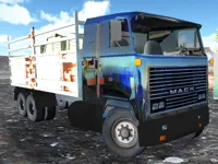 image OffRoad Truck In The Rain