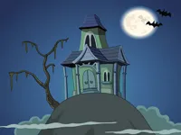 image Haunted House Hidden Ghost