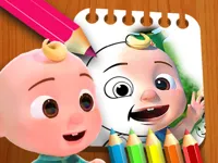 image Cocomelon Coloring Book