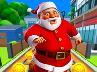 image Santa City Run surfers