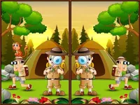 image Spot 5 Differences Camping