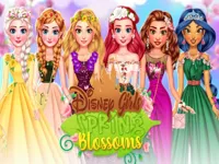 image Princess Girls Spring Blossoms