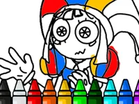 image Pomni Coloring Book