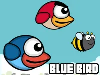 image Flying Blue Bird