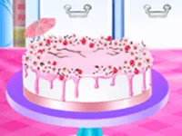 image Cherry Blossom Cake Cooking - Food Game