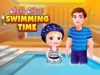 image Baby Hazel Swimming Time