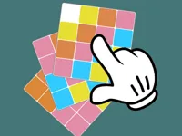 image Sliding puzzle. Get the pattern