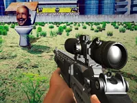 image Sniper Hunting Skibidi Toilet